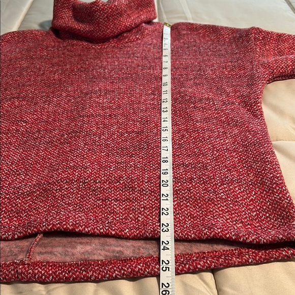 Columbia Women's Marled Red Turtleneck Sweater NWT - Picture 4 of 9